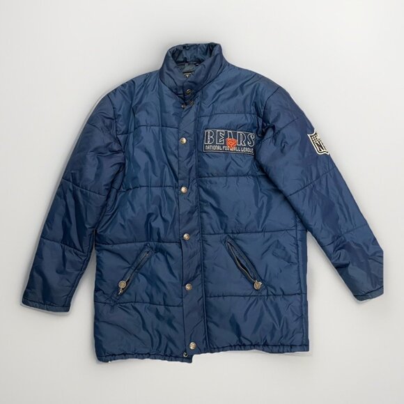 Teamline Other - VTG Teamline Campri Chicago Bears NFL Official Product Puffer Winter Jacket SZ M